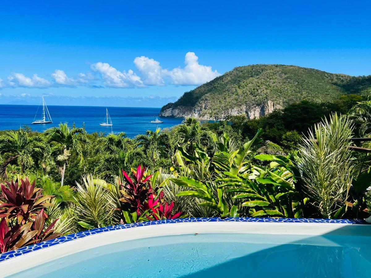 Vue Mer/3Beds/Piscine/Wifi/900 Metres De La Plage Deshaies Exterior photo