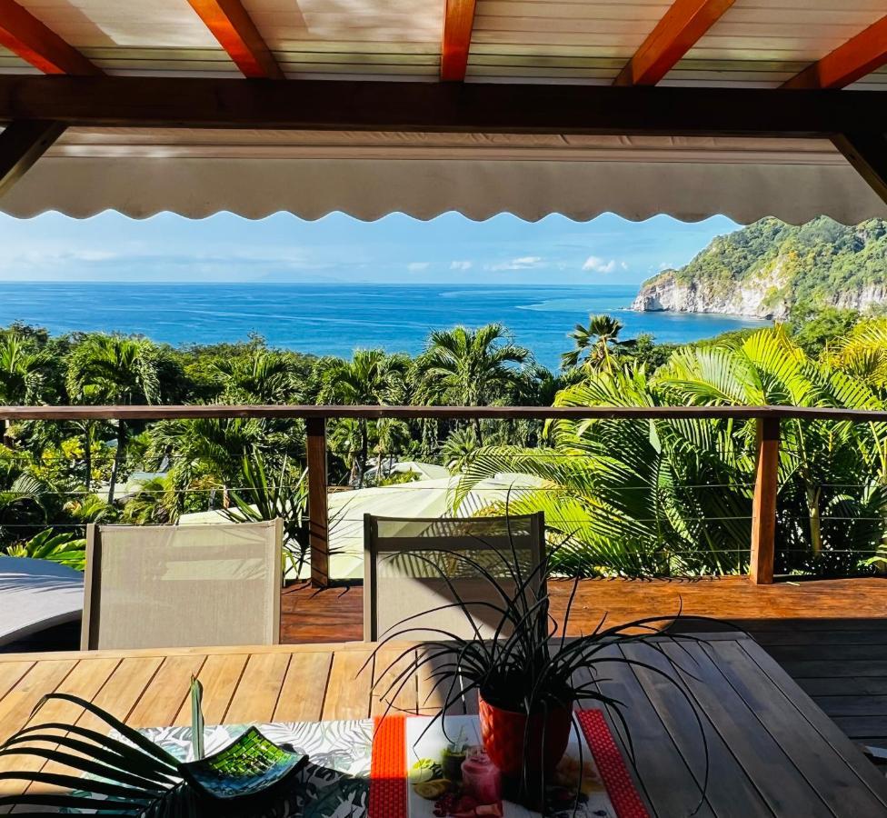 Vue Mer/3Beds/Piscine/Wifi/900 Metres De La Plage Deshaies Exterior photo