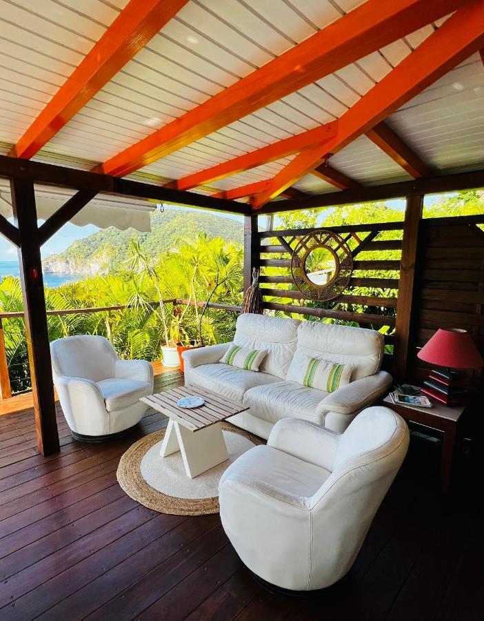 Vue Mer/3Beds/Piscine/Wifi/900 Metres De La Plage Deshaies Exterior photo