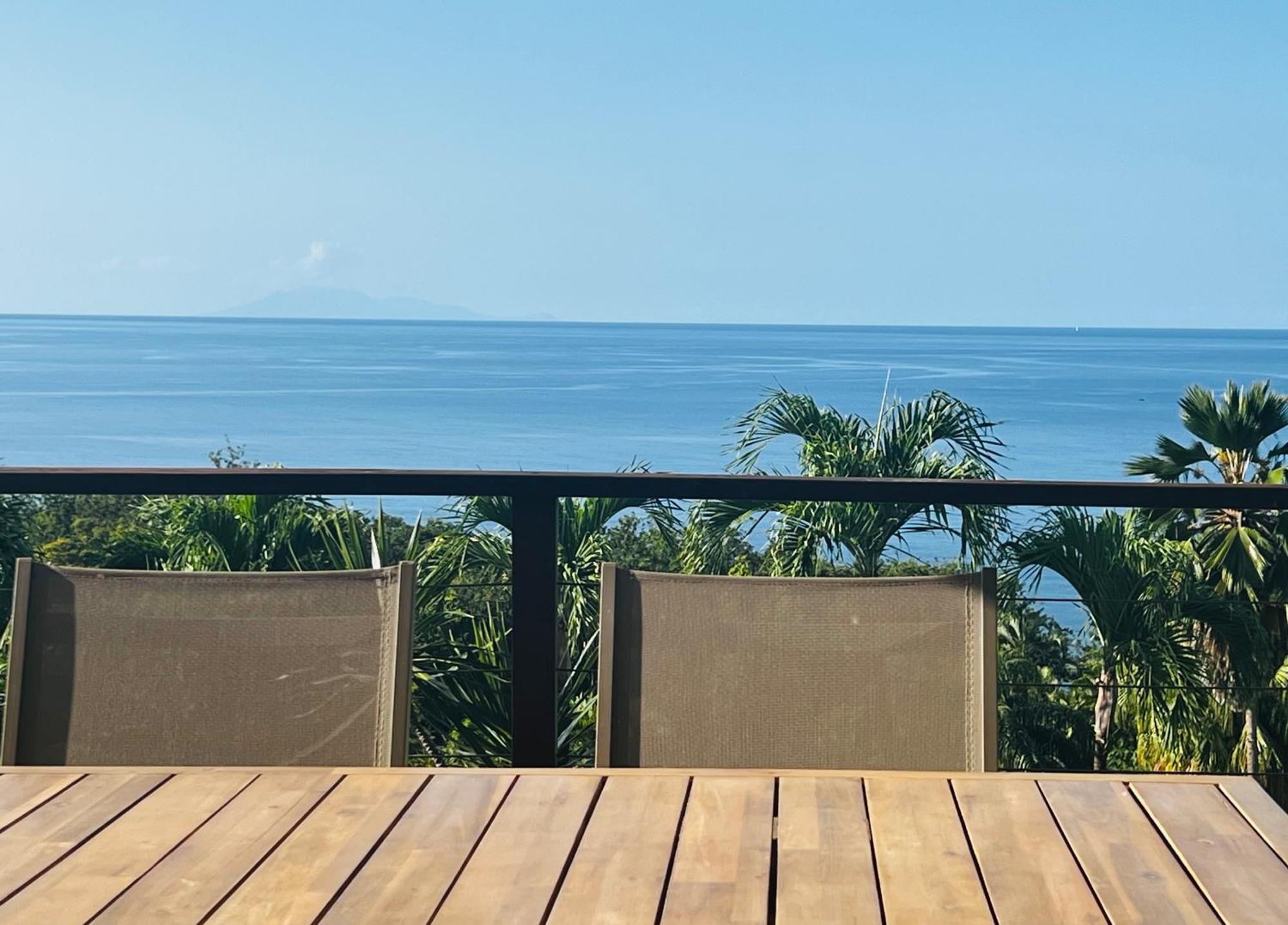 Vue Mer/3Beds/Piscine/Wifi/900 Metres De La Plage Deshaies Exterior photo